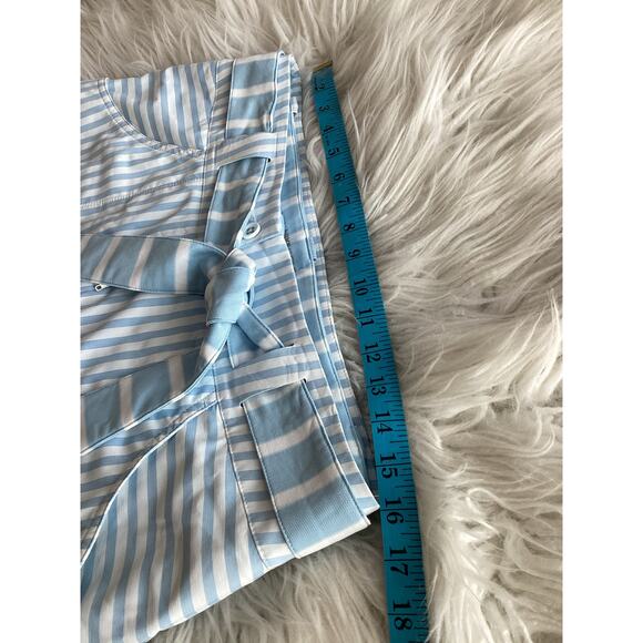 Nike Women's Golf Tour Performance Striped Skort 2 Piece White Blue Size 6 - Picture 9 of 10